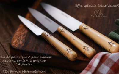 Cadeau Saint-Valentin : quel couteau de Nontron êtes-vous ?
